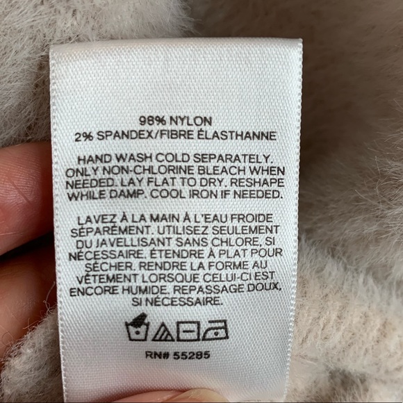 Fuzzy crew neck sweater - Picture 7 of 7